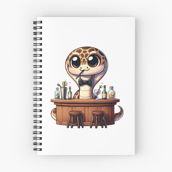 Item preview, Happy Hour with the Coolest Cobra Bartender! designed and sold by jgvisualarts.