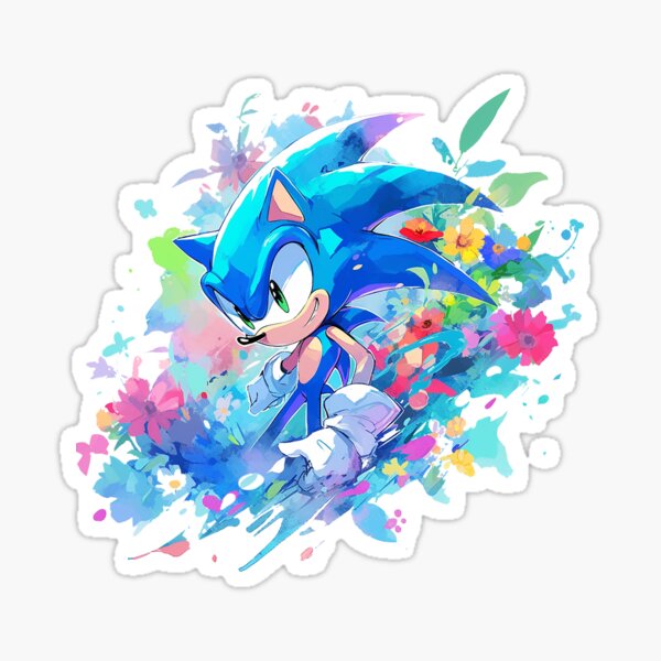 Vista previa del artículo con la obra «soniccccc», diseñado y vendido por maniabx.