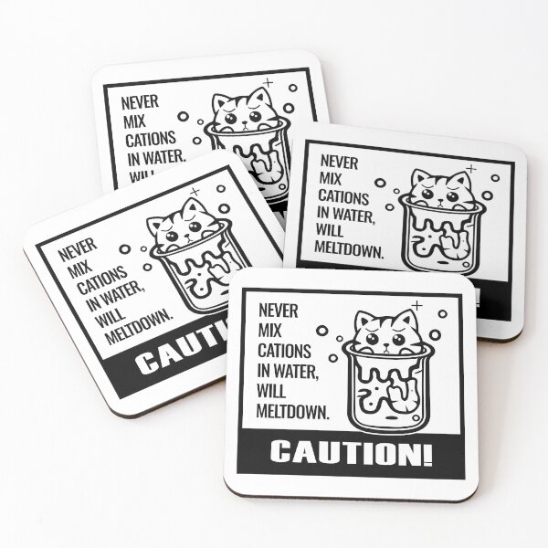 Item preview, chemical reactions | biochemistry caution | Positive charge | cation | biology humor designed and sold by themichetti.