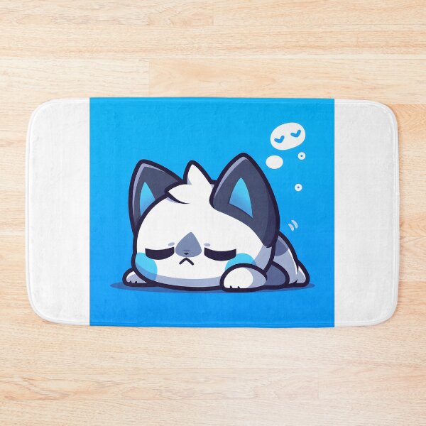 Item preview, Cute Sleeping Cat designed and sold by CoolMantras.