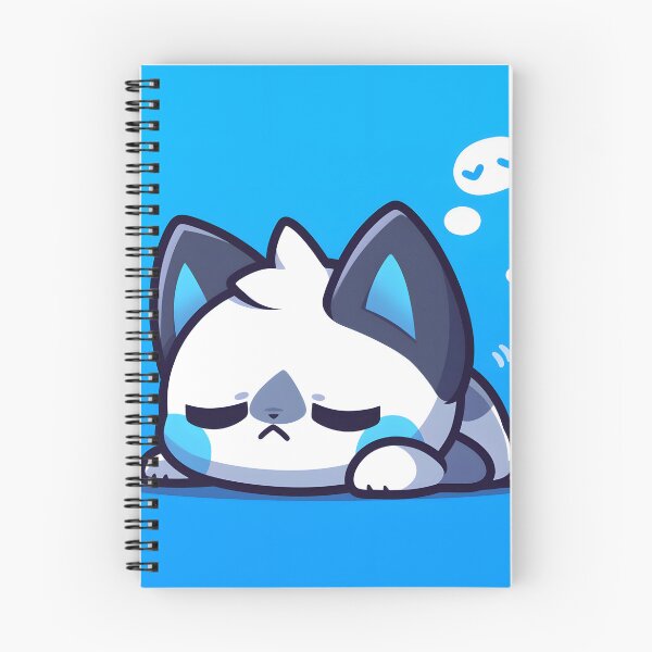 Item preview, Cute Sleeping Cat designed and sold by CoolMantras.