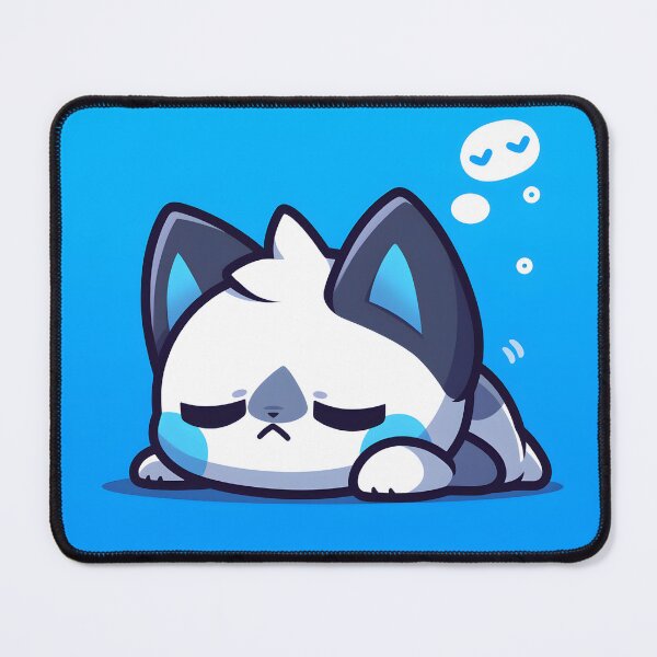Item preview, Cute Sleeping Cat designed and sold by CoolMantras.