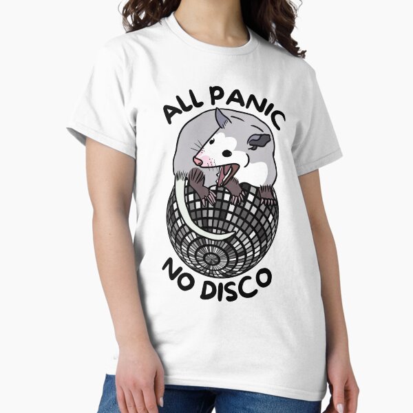 Item preview, Opossum All Panic No Disco Funny Screaming designed and sold by Unhinged Hellions.