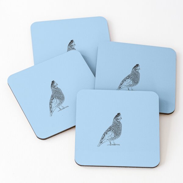 Item preview, Scaled Quail Black Design  designed and sold by designsasstultd.