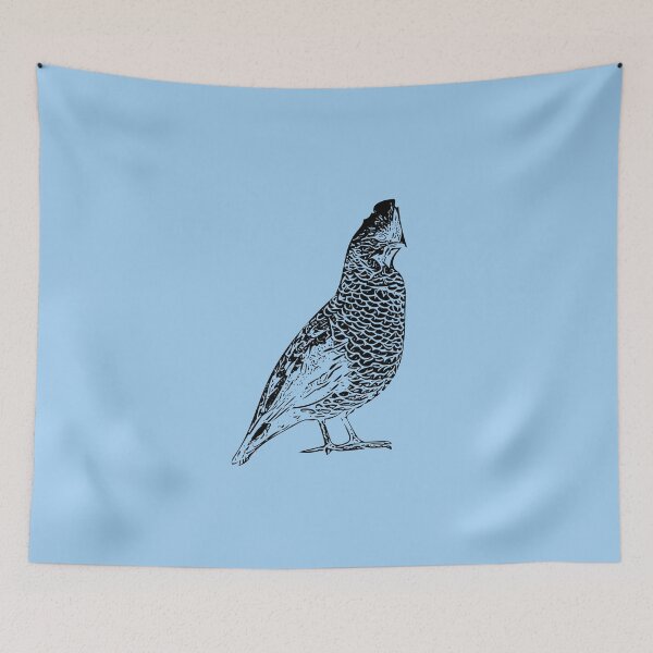 Item preview, Scaled Quail Black Design  designed and sold by designsasstultd.