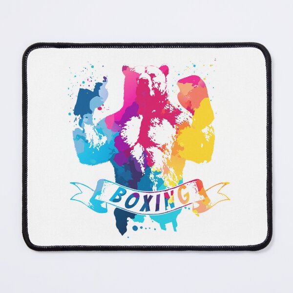 Item preview, Boxing Bear Watercolor designed and sold by TrueArtsStore.