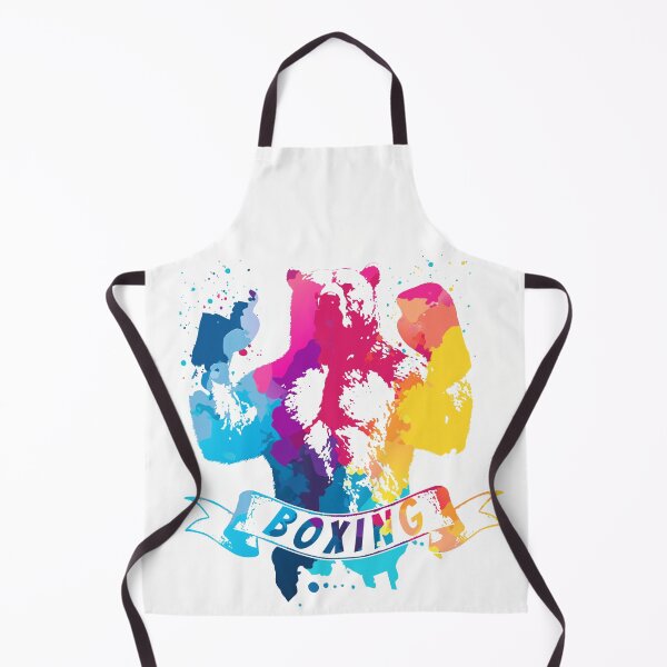 Item preview, Boxing Bear Watercolor designed and sold by TrueArtsStore.