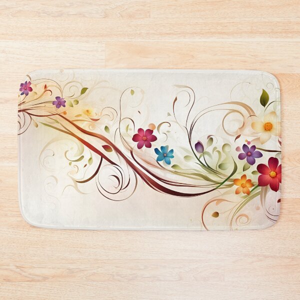Item preview, Flower tendril designed and sold by dedoma.