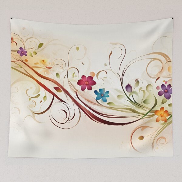 Item preview, Flower tendril designed and sold by dedoma.