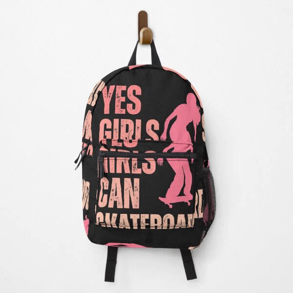 Item preview, Yes,Girls can skateboard ,girl power designed and sold by erozzz.