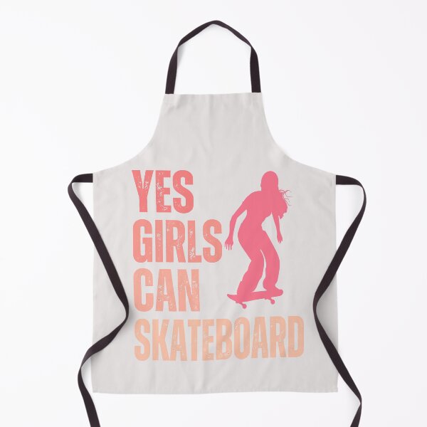 Item preview, Yes,Girls can skateboard ,girl power designed and sold by erozzz.