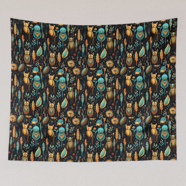 Item preview, Forest Animal Throw Pillow Decor Pillow 6 designed and sold by LLdreams.