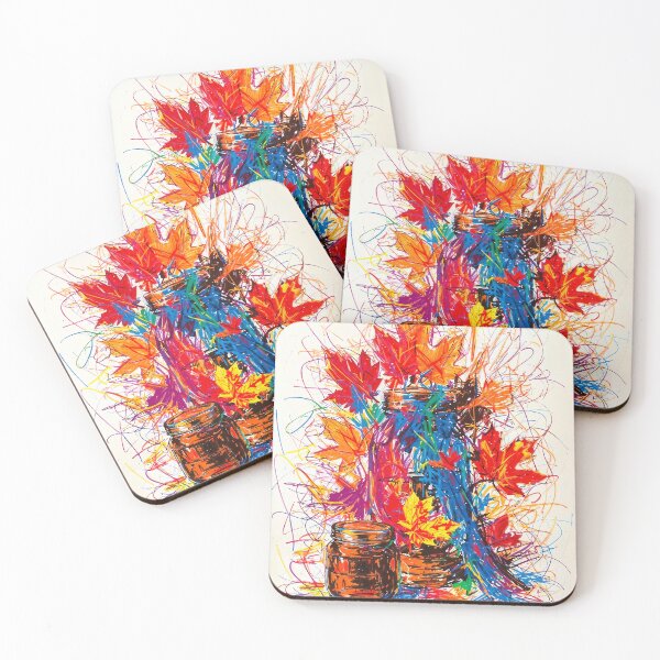 Item preview, Abstract Canadian Artwork - Maple Syrup designed and sold by feether-store.