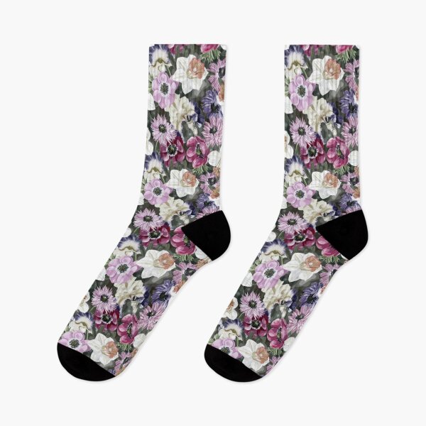 Item preview, Girly Spring Flowers Seamless Pattern Design designed and sold by Tina Veenstra.