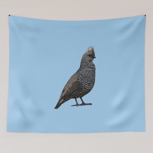 Item preview, Scaled Quail Black Alternate Design  designed and sold by designsasstultd.