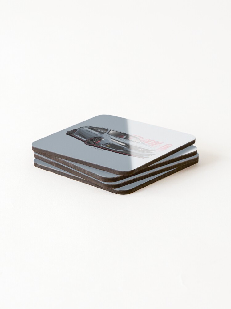 Thumbnail 4 of 5, Coasters (Set of 4), Civic Fk8 Type R designed and sold by lpdesigns1.