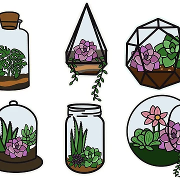 Artwork thumbnail, Terrarium Collection by Jsaylor22