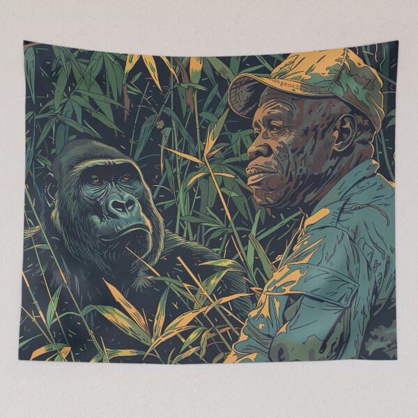 Item preview, Congo Digital Illustration designed and sold by ComicsFactory.