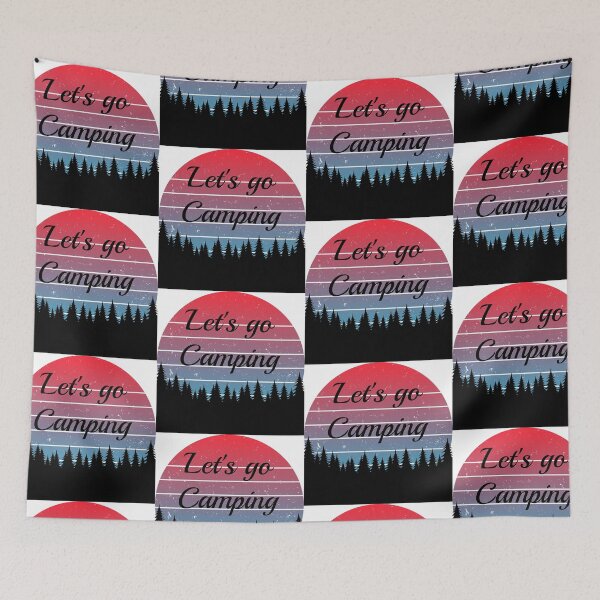 Item preview, Let's Go Camping! Traveler Gift designed and sold by SSustainable.