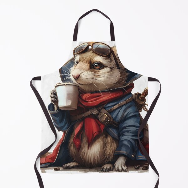Item preview, Adventurous Weasel with French Roast designed and sold by dungeonwarriors.