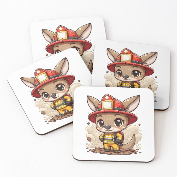 Item preview, Kangaroo Fireman Australia Animal For Kid designed and sold by RubisLeaf.