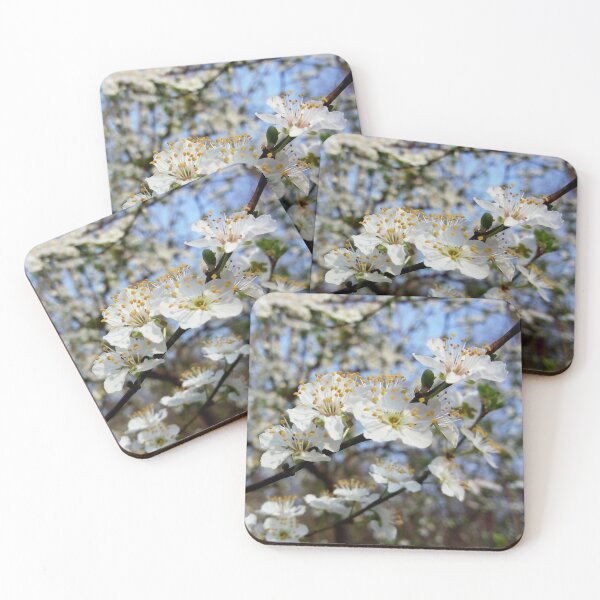 Item preview, European plum with white blossoms 1 original artwork designed and sold by paragonDesign28.