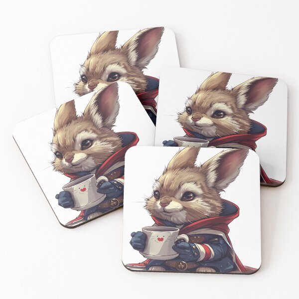 Item preview, Liberté Lapin with Parisian Espresso designed and sold by dungeonwarriors.