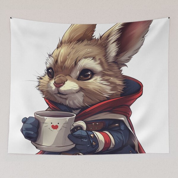 Item preview, Liberté Lapin with Parisian Espresso designed and sold by dungeonwarriors.