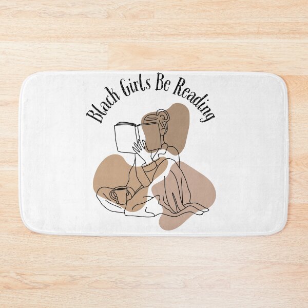 Item preview, Aesthetic Retro Black Girls Be Reading line art designed and sold by AestHenni17.