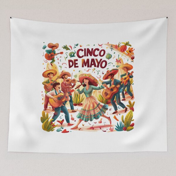 Item preview, Cinco de Mayo Fiesta Mariachi Band designed and sold by ZeptepiTrends.