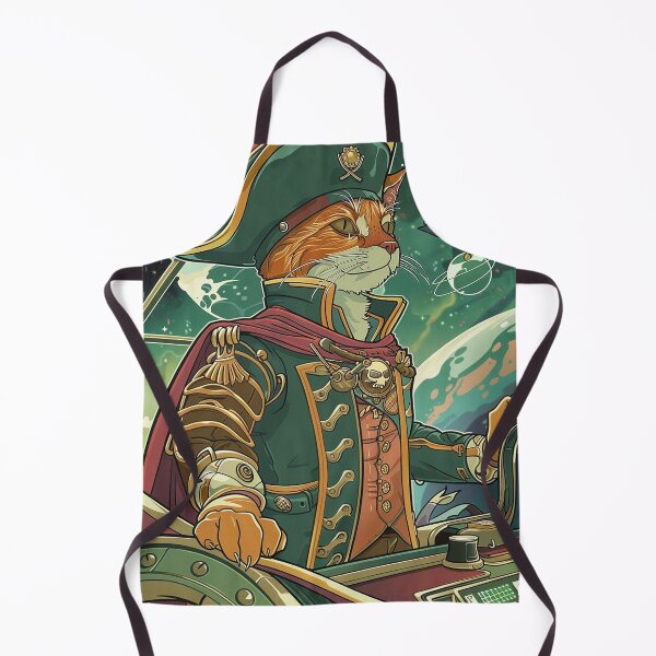 Item preview, Pirate Space Cat designed and sold by PyramidSchmear.