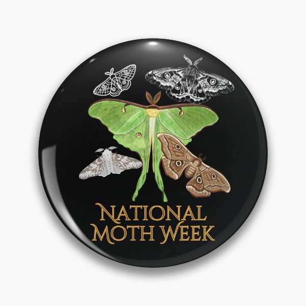 Item preview, National Moth Week Colorful Pollinator Design designed and sold by EarthArtDesigns.