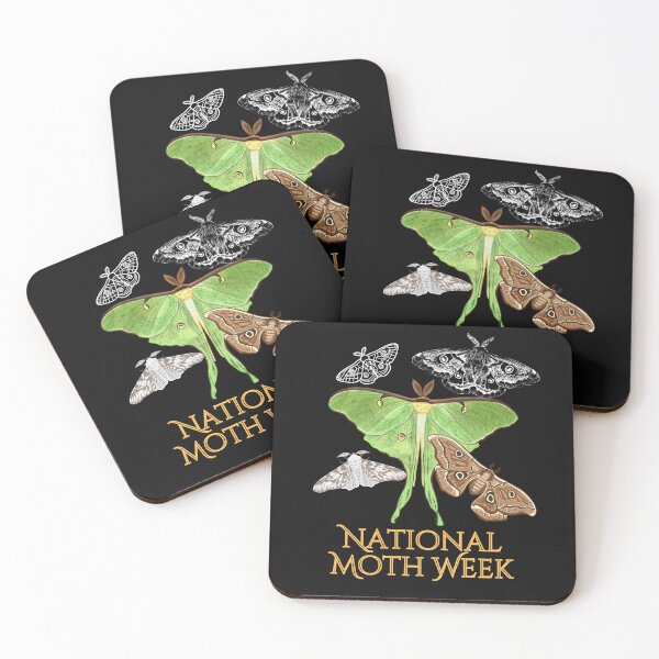 Item preview, National Moth Week Colorful Pollinator Design designed and sold by EarthArtDesigns.