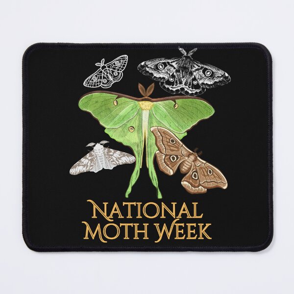 Item preview, National Moth Week Colorful Pollinator Design designed and sold by EarthArtDesigns.