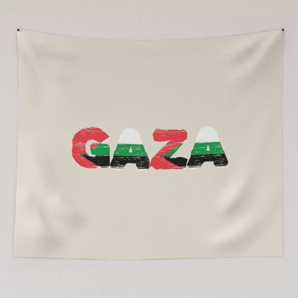 Item preview, Gaza Palestinian flag retro designed and sold by vibeno1.