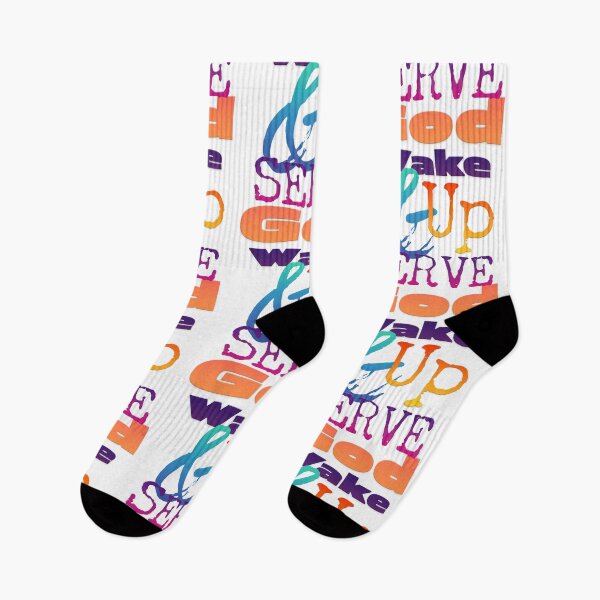 Item preview, Wake Up & Serve God designed and sold by Halobyvalsank.