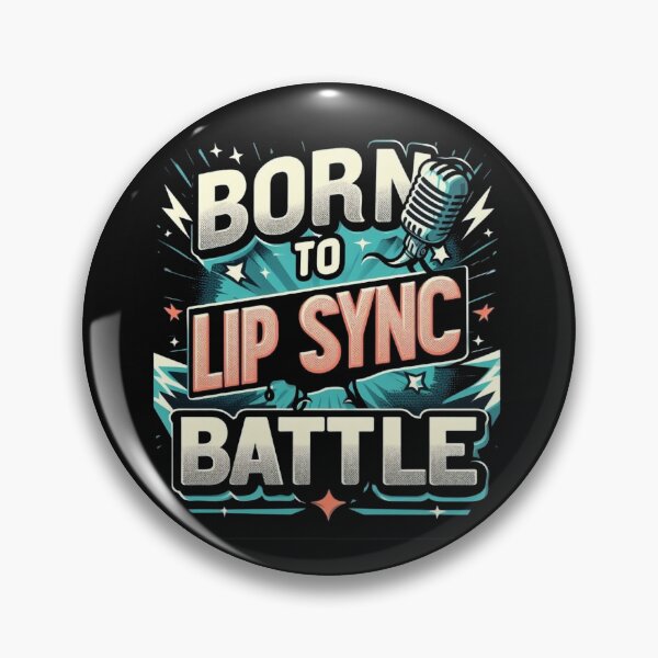 Item preview, Born to lip sync battle in the style of comic book lettering designed and sold by Pawel Oska.
