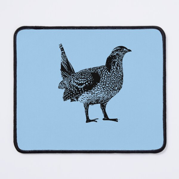 Item preview, Sharp Tailed Grouse Black Design  designed and sold by designsasstultd.