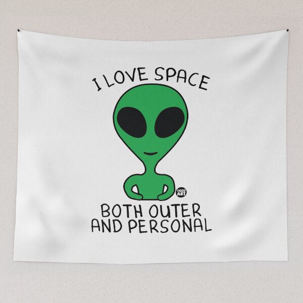 Aperçu de l'œuvre I Love Space Both Outer And Personal créée et vendue par TODD GOLDMAN.