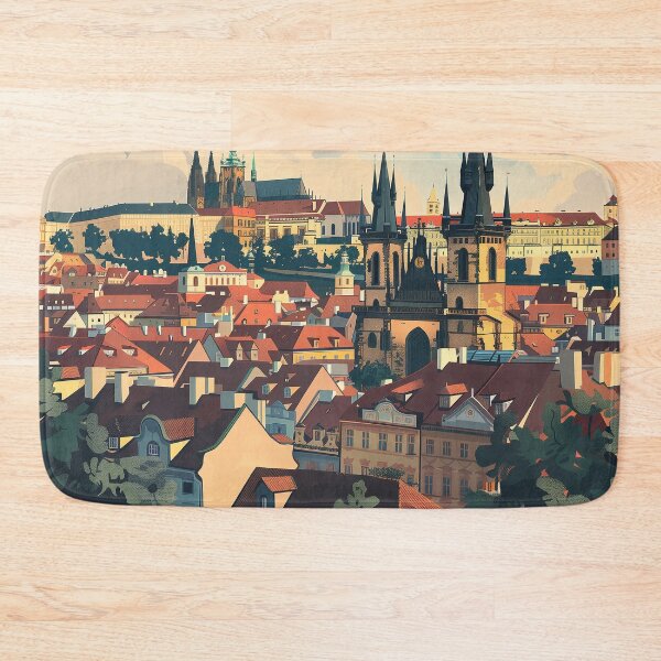Item preview, Czechia Digital Illustration designed and sold by ComicsFactory.