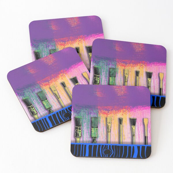 Item preview, Old Brushes - Double Splash designed and sold by STUART HICKING.