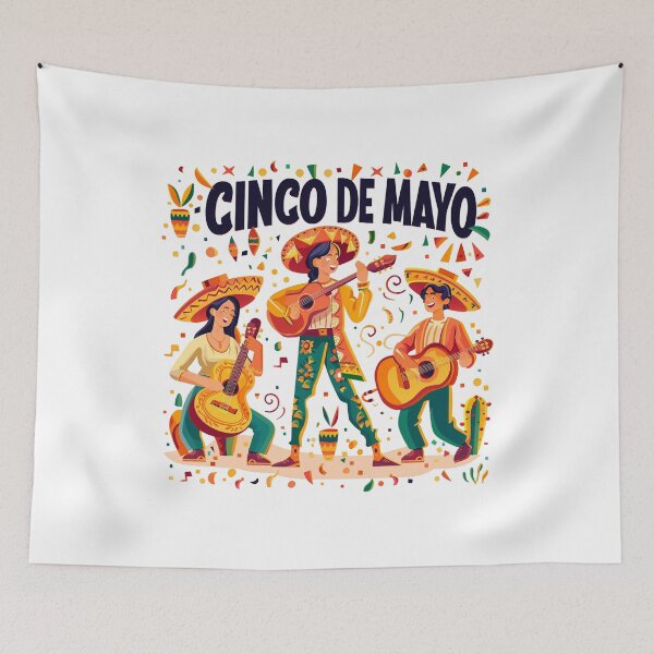 Item preview, Cinco de Mayo Fiesta Mariachi Band designed and sold by ZeptepiTrends.