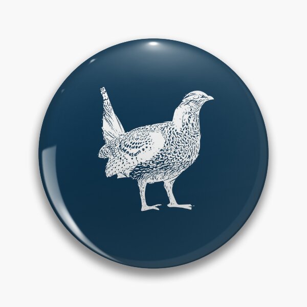 Item preview, Sharp Tailed Grouse White Design  designed and sold by designsasstultd.
