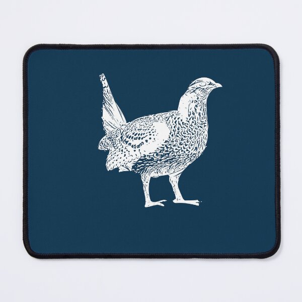 Item preview, Sharp Tailed Grouse White Design designed and sold by designsasstultd.