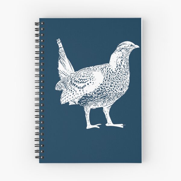Item preview, Sharp Tailed Grouse White Design  designed and sold by designsasstultd.