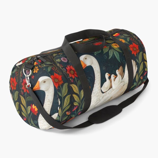 Item preview, Mother goose with little geese folk art 3 designed and sold by Folksy Living.