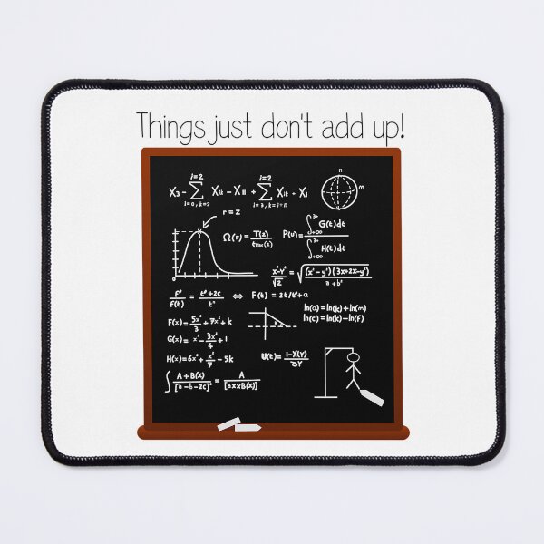 Item preview, Things Just Don't Add Up! Student Gift; Math Gift designed and sold by SSustainable.