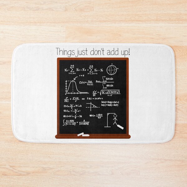 Item preview, Things Just Don't Add Up! Student Gift; Math Gift designed and sold by SSustainable.