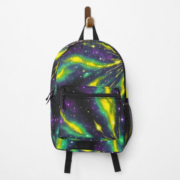 Item preview, #M273: Green & Yellow Cosmic Blast With Purple Glow Groovy Move designed and sold by FarStarL33.