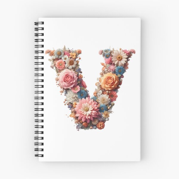 Item preview, Letter “V” containing flowers designed and sold by yeekazar.